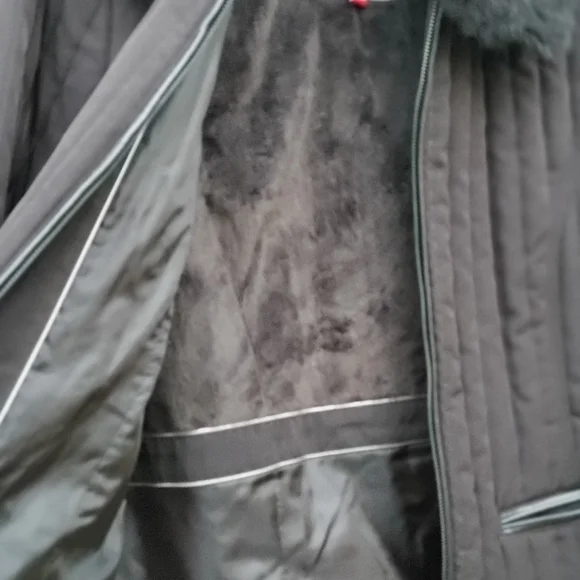 Esprit Quilted Brown Jacket - Picture 7 of 8